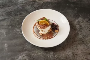 Italienisches Tiramisu mit Mascarpone und Espresso, hausgemacht